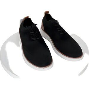 Akademiks Olney Wingtip Sneaker Black White Casual Dress Shoe 12M